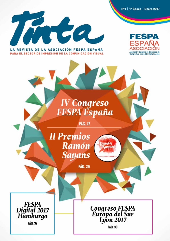 Fespa España publica el primer número de su revista oficial; en versión digital e impresa