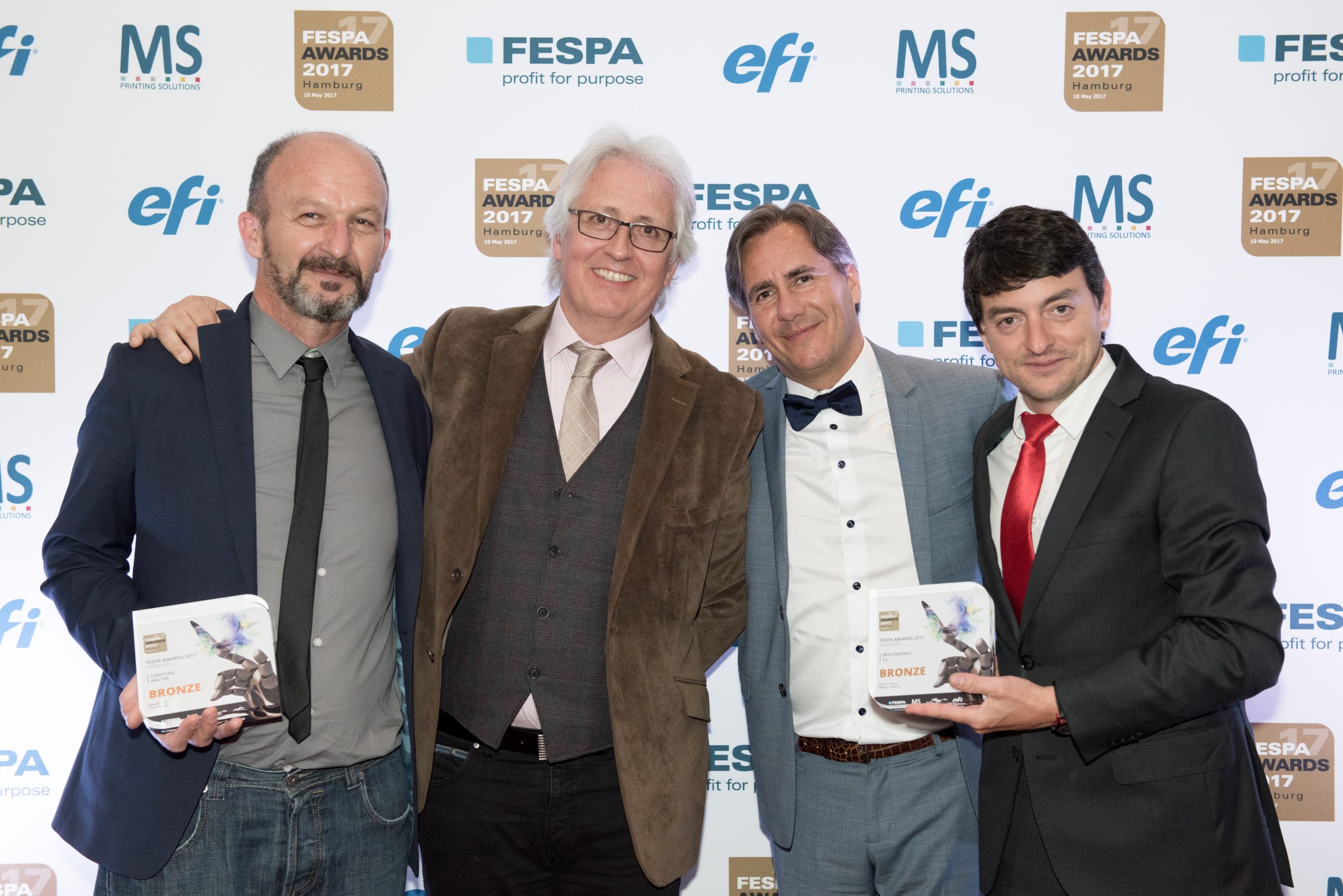Christian Walter y Molcaworld conquistan sendos Premios Bronce en los Fespa Internacional Awards