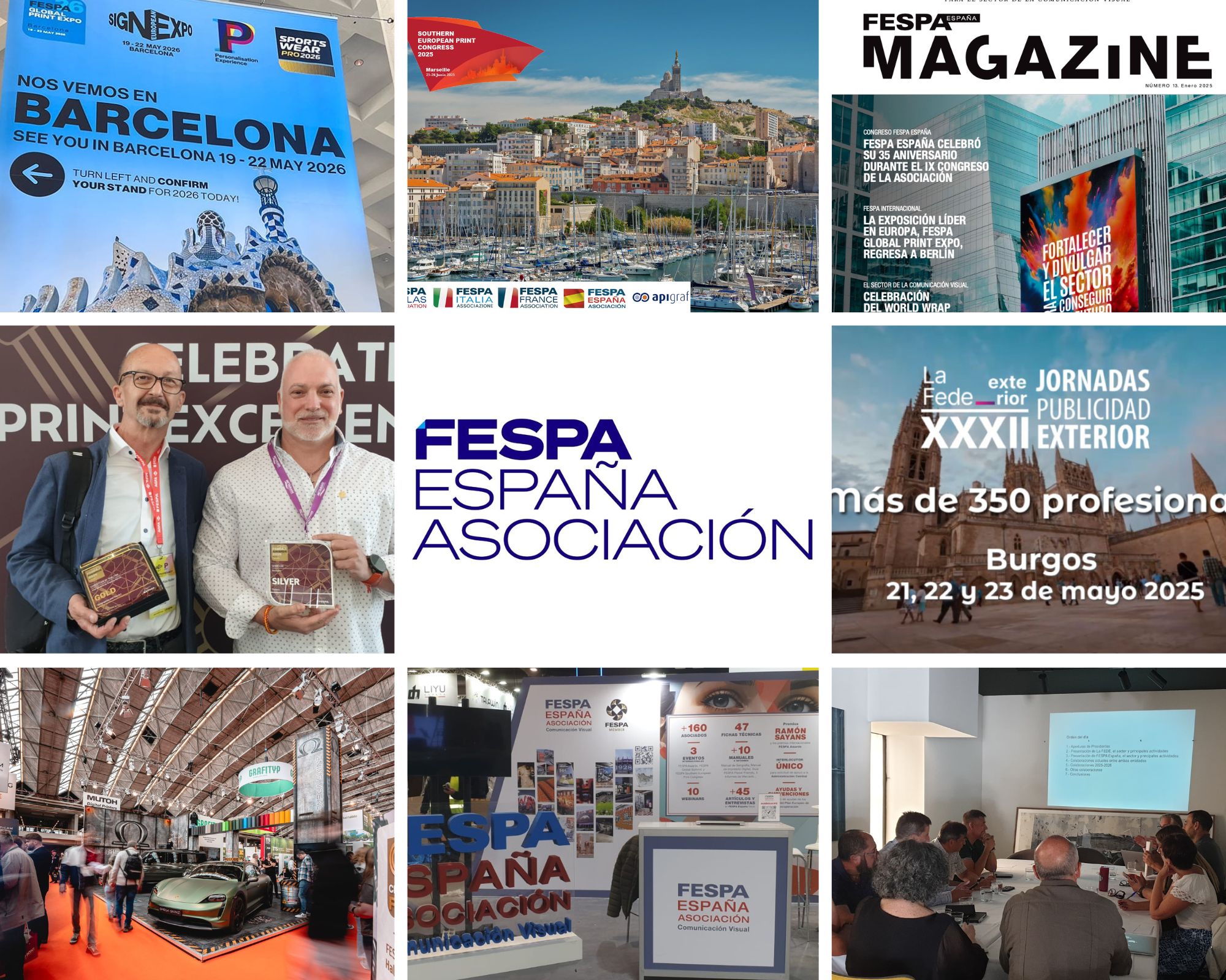 Recorrido de FESPA España en 2025